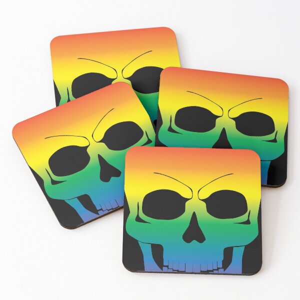 Item preview, Gothic Rainbow Skull  designed and sold by TheirChoice.