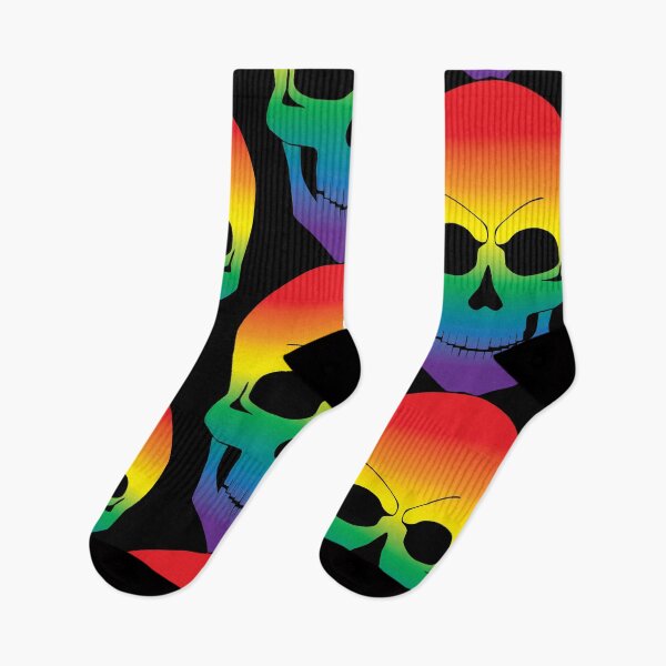 Item preview, Gothic Rainbow Skull  designed and sold by TheirChoice.