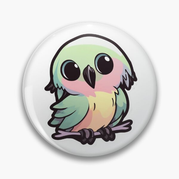 Item preview, Kawaii Parrot - 05 designed and sold by ShadowPawKawaii.