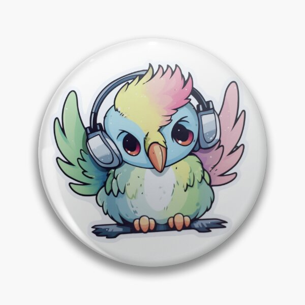 Item preview, Kawaii Parrot - 06 designed and sold by ShadowPawKawaii.