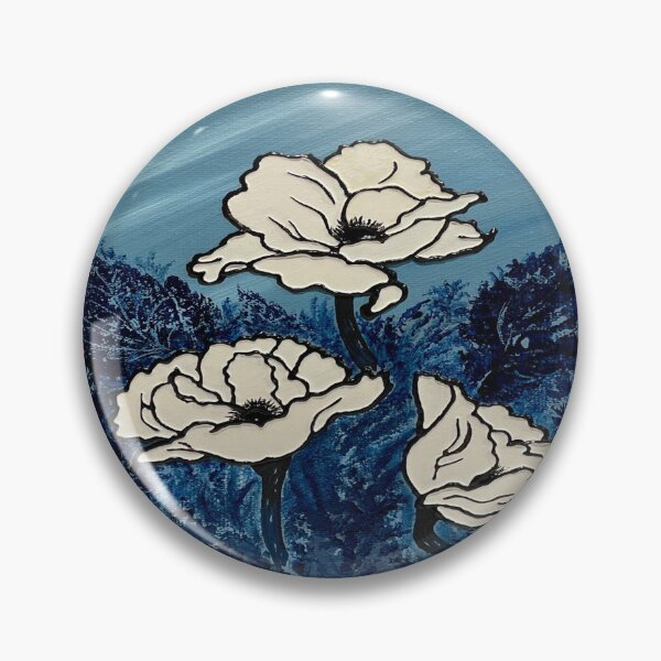 Item preview, White Poppies  designed and sold by Stefania Pellegrino Etreni ArtDesigns.