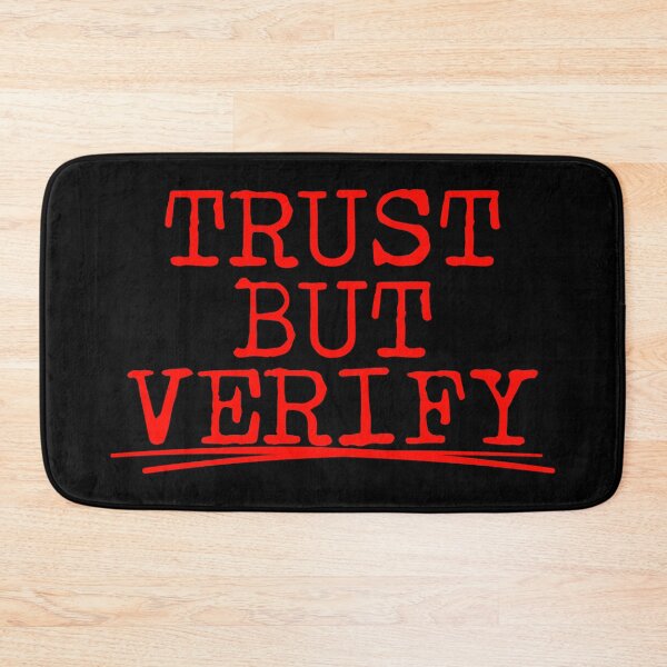 Item preview, Trust But Verify designed and sold by WorldEngine.