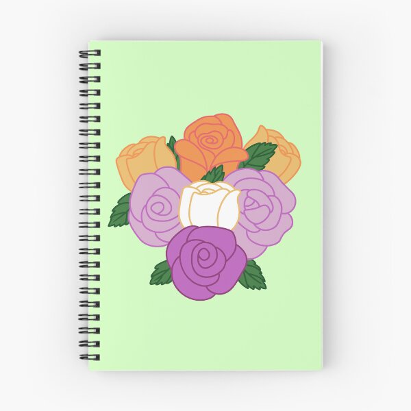Item preview, Subtle Lesbian Pride Roses  designed and sold by Blatherskite Studios.