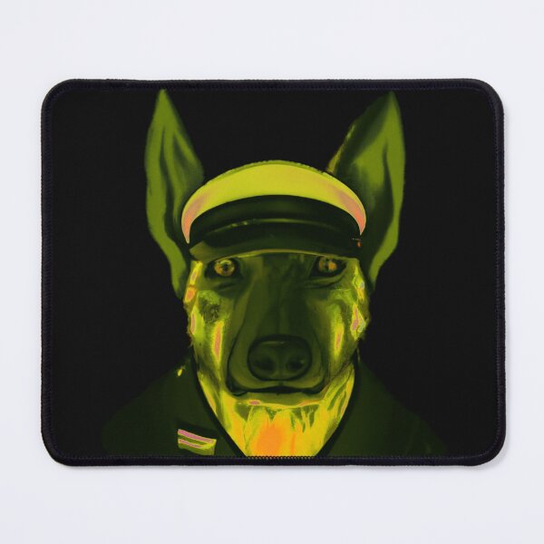 Item preview, Copy of Police dog 4 yellow T-shirt designed and sold by jaharek.