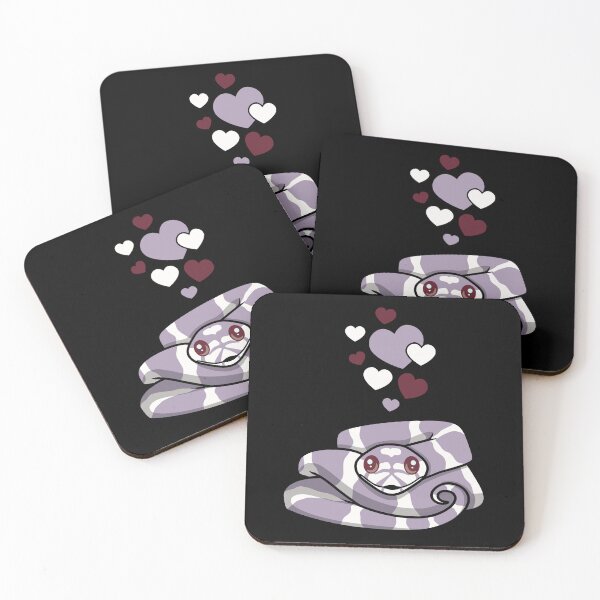 Item preview, Serpiente Rey Lavanda Con Corazones designed and sold by eternallygifted.