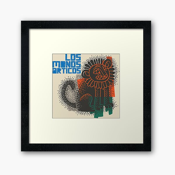 Vista previa del artículo con la obra «Los Monos Articos», diseñado y vendido por grandmarock.