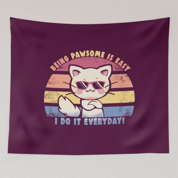 Item preview, Everyday Pawsome designed and sold by TechraNova.