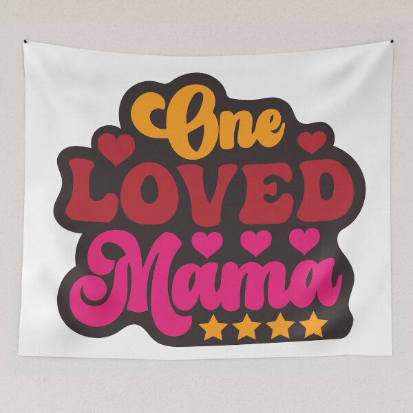 Item preview, One Loved Mama designed and sold by IKRAM-CREATIONS.