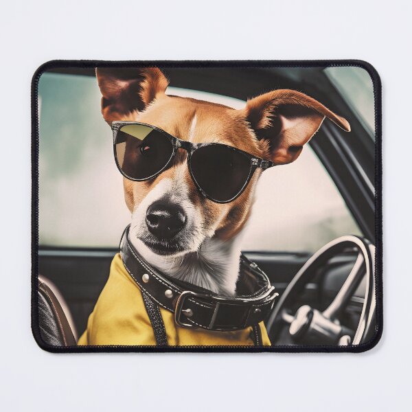 Item preview, CAR DRIVING DOG (3) designed and sold by atzek.