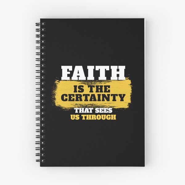 Item preview, Faith is the certainty that sees us through designed and sold by ZenHorn.