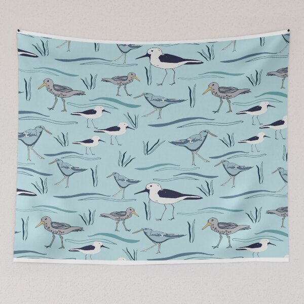 Item preview, Shorebirds and Waves designed and sold by ClubCreativeArt.