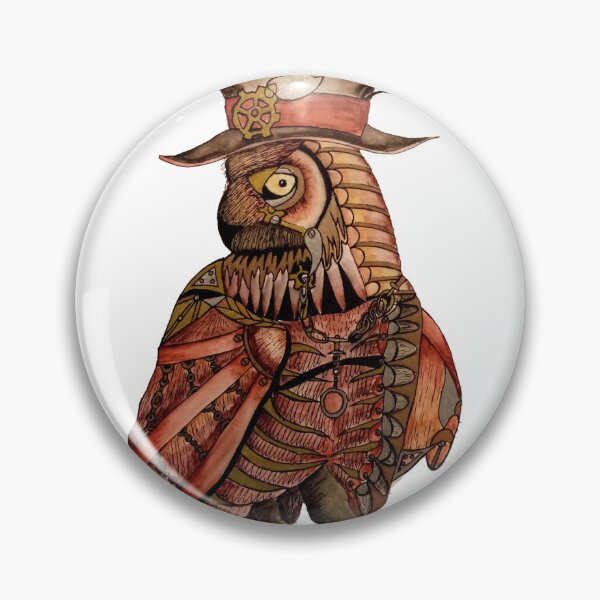 Artikelvorschau, Steampunk-Eule entworfen und verkauft von Stormswept.