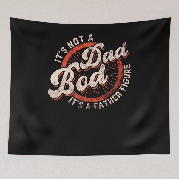 Item preview, Mens It's Not A Dad Bod It's A Father Figure Tee funny Dad Joke designed and sold by FreedaKeebler.