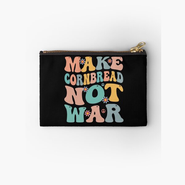 Item preview, Make Cornbread Not War Funny Vintage Groovy Retro Baking designed and sold by dbreeze10.