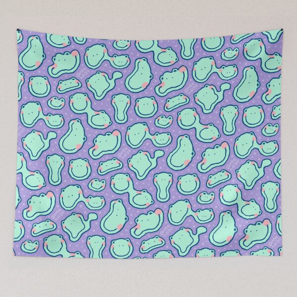 Item preview, Wavy Frogs designed and sold by Macbendigo.