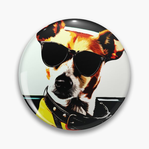 Item preview, CAR DRIVING DOG (3 -Cartoon) designed and sold by atzek.