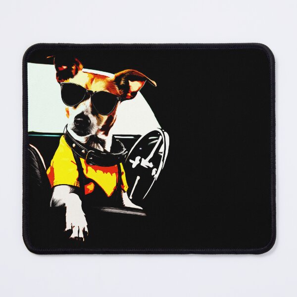 Item preview, CAR DRIVING DOG (3 -Cartoon) designed and sold by atzek.