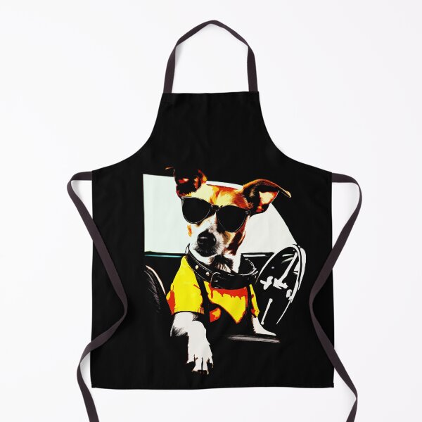 Item preview, CAR DRIVING DOG (3 -Cartoon) designed and sold by atzek.