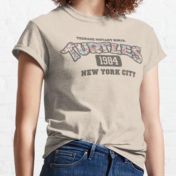Teenage Mutant Ninja Turtles Flower Turtles Logo Classic T-Shirt