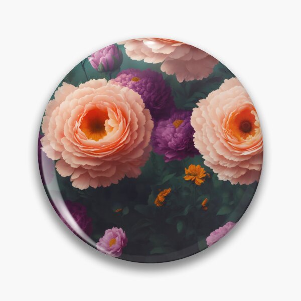 Artikelvorschau, Buntes Blumenmuster – eine lebendige und lebendige Kunst entworfen und verkauft von pinimgart.