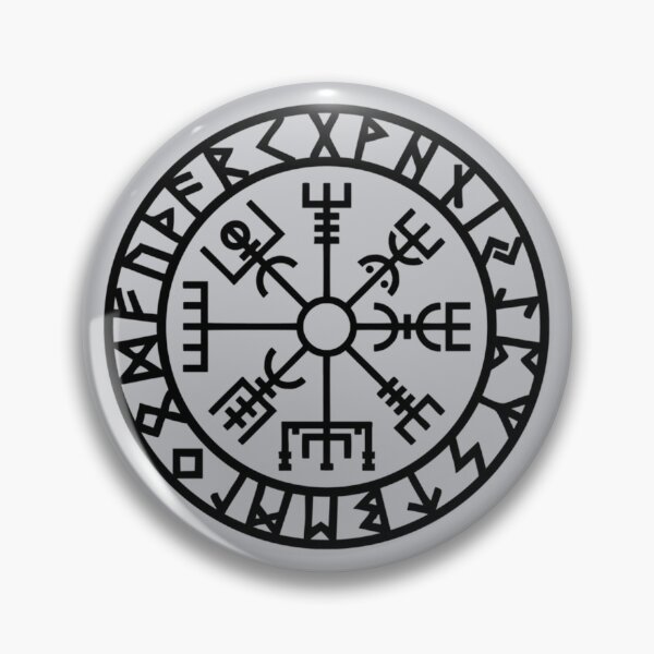 Item preview, Thark, Runes, Navigator, Vikings T-Shirt, Vegvisir, Viking Compass, Viking Compass Vegvisir designed and sold by retro-vectors.