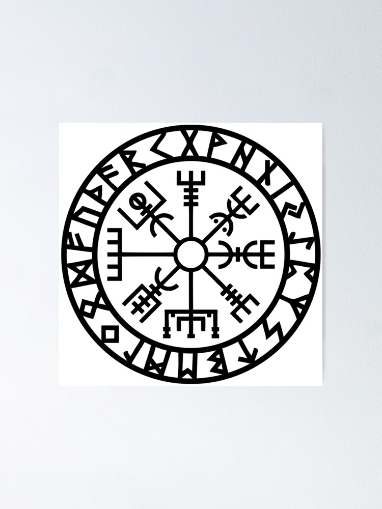 Set of square grey rune stones Royalty Free Vector Image