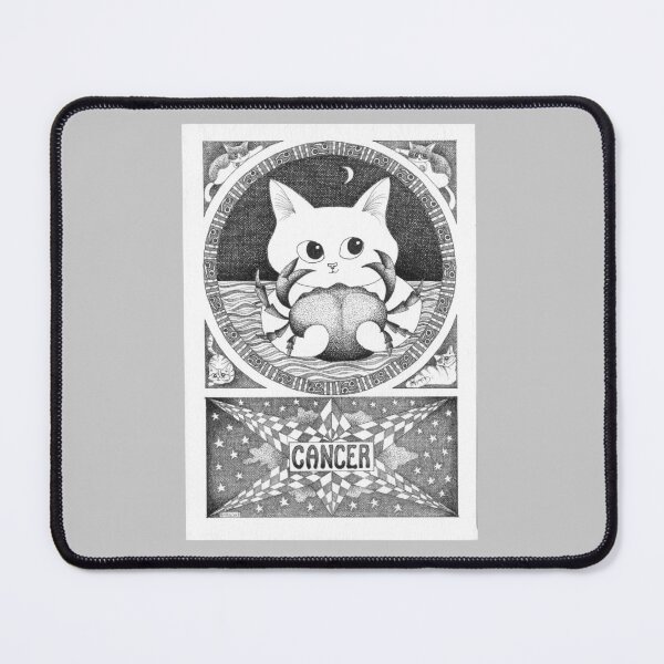 Item preview,  Zodiac sign: Cancer for cat lovers designed and sold by gatteria.