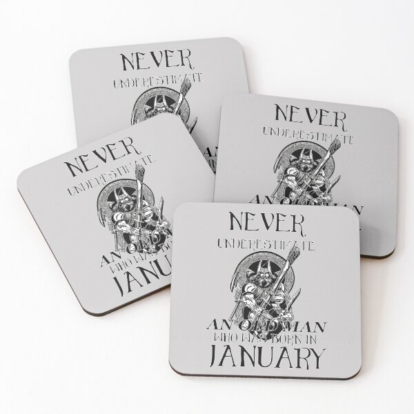Item preview, Never Underestimate An Old Man Who Was Born In January designed and sold by shadowthor.