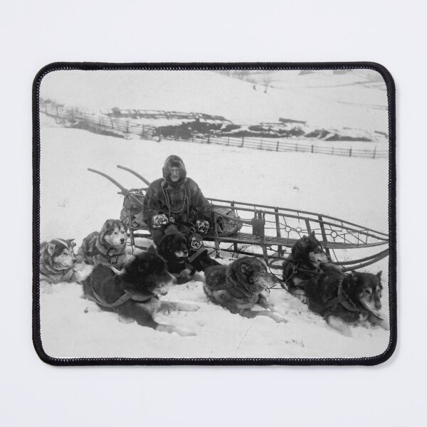 Item preview, MAIL DELIVERY by Dog in Alaska c. 1900 designed and sold by Daniel Hagerman.