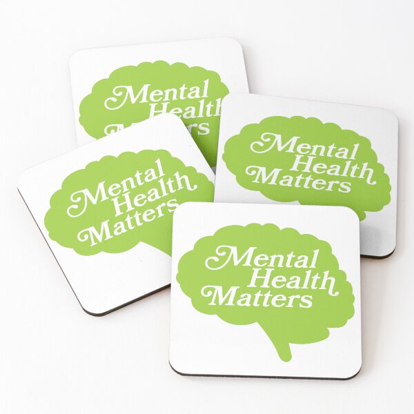 Item preview, Mental health matters-in may we wear green designed and sold by mikasa.art.