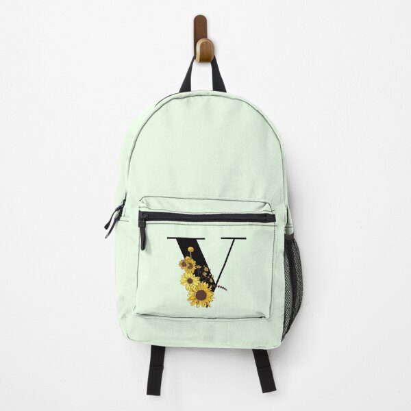 Item preview, Sunflower Monogram V designed and sold by Coffee Lifestyle.