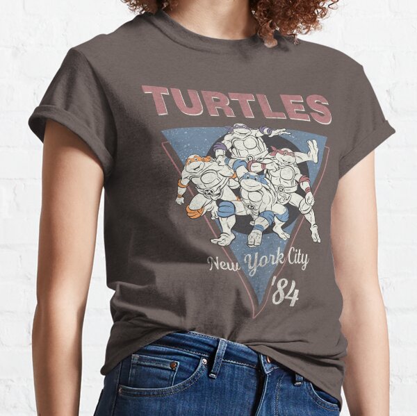 T-shirts Queens Nickelodeon Teenage Mutant Ninja Turtles - Turtle Warrior  Unisex T-Shirt Heather Grey