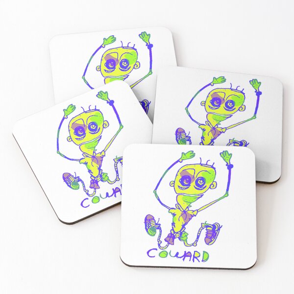 Item preview, yellow coward whose feeling blue designed and sold by Michael Stewart.
