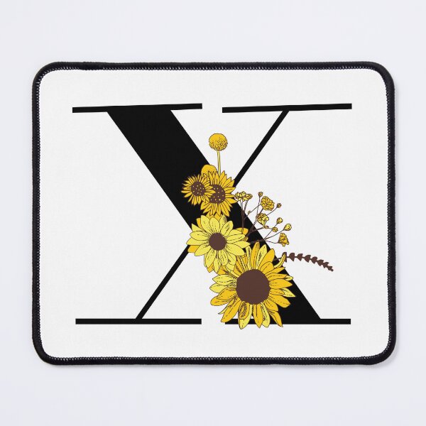 Item preview, Sunflower Monogram X designed and sold by Coffee Lifestyle.
