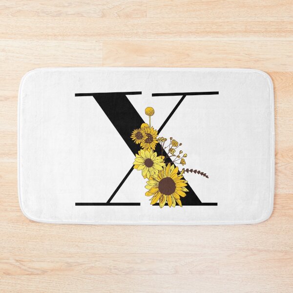 Item preview, Sunflower Monogram X designed and sold by Coffee Lifestyle.