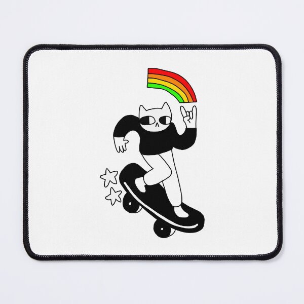 Item preview, skater cat designed and sold by saacstix.