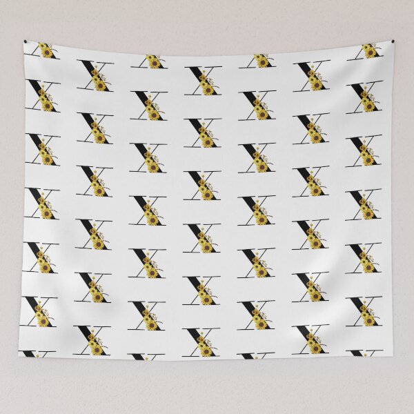 Item preview, Sunflower Monogram X designed and sold by Coffee Lifestyle.