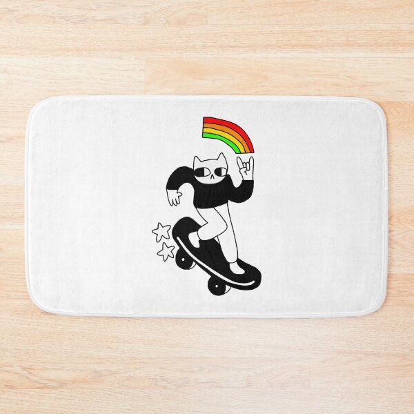 Item preview, gato patinador designed and sold by saacstix.