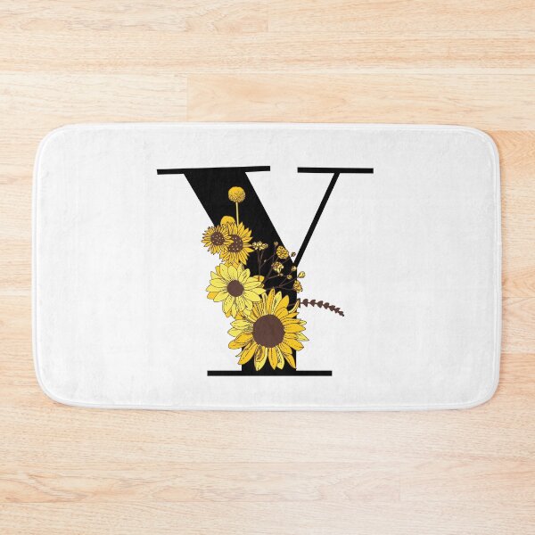 Item preview, Sunflower Monogram Y designed and sold by Coffee Lifestyle.