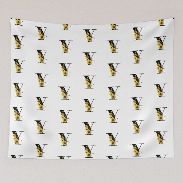 Item preview, Sunflower Monogram Y designed and sold by Coffee Lifestyle.