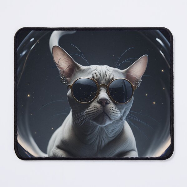 Item preview, ClassyGlassCats - Cat 1 designed and sold by ryanrunyonart.