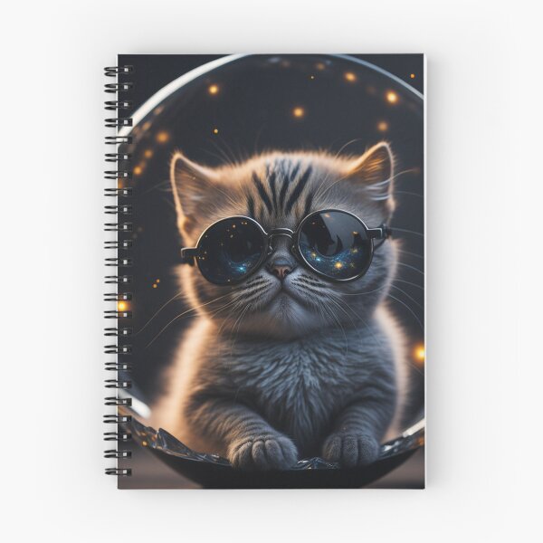 Item preview, ClassyGlassCats - Cat 2 designed and sold by ryanrunyonart.