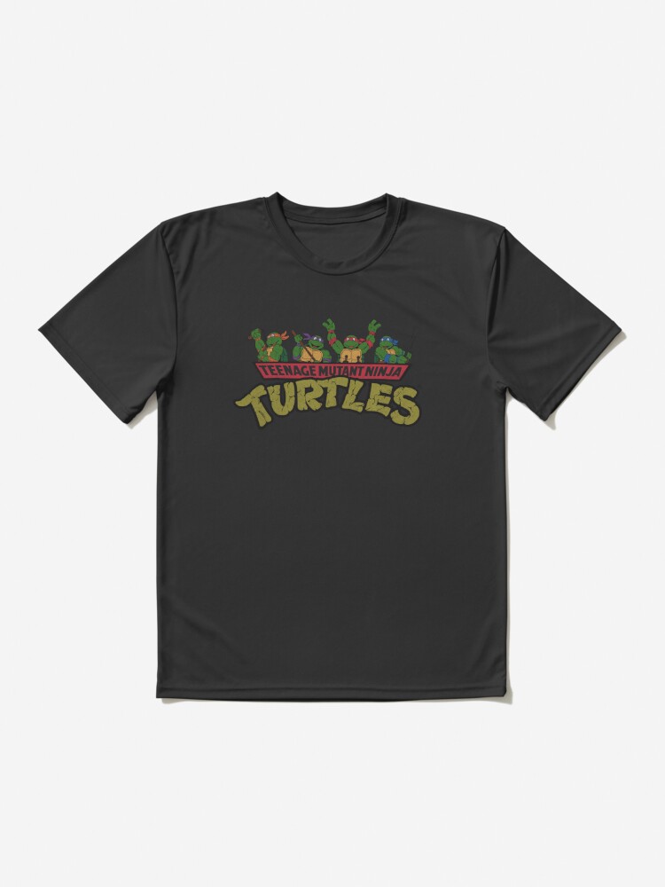 Classic Teenage Mutant Ninja Turtles Group And Logo Shirt