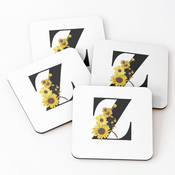 Item preview, Sunflower Monogram Z designed and sold by Coffee Lifestyle.