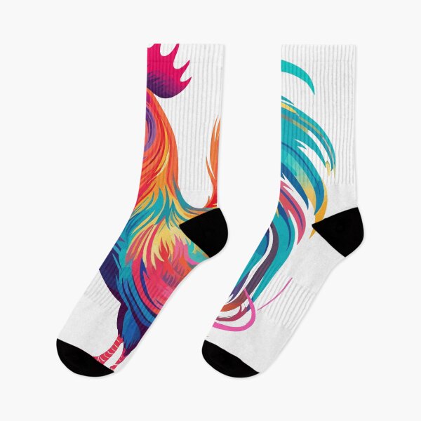 Item preview, Rooster colourful designed and sold by Bianca Tee.