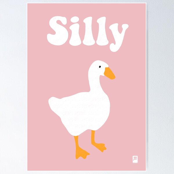 Item preview, Silly Goose in Pink designed and sold by butterbeansktch.