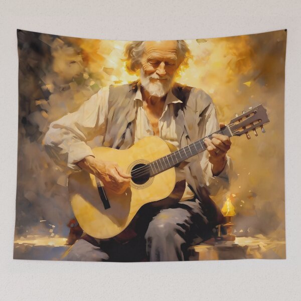 Item preview, A Guitar's Whisper designed and sold by landletsy.