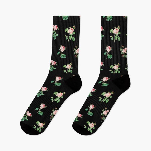 Item preview, Vintage Rose Pattern 1 on Black designed and sold by Melissa Mielke.