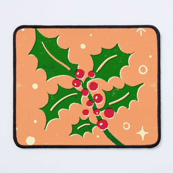 Item preview, Christmas Stamp Graphic - Holly designed and sold by LivChrisDesigns.