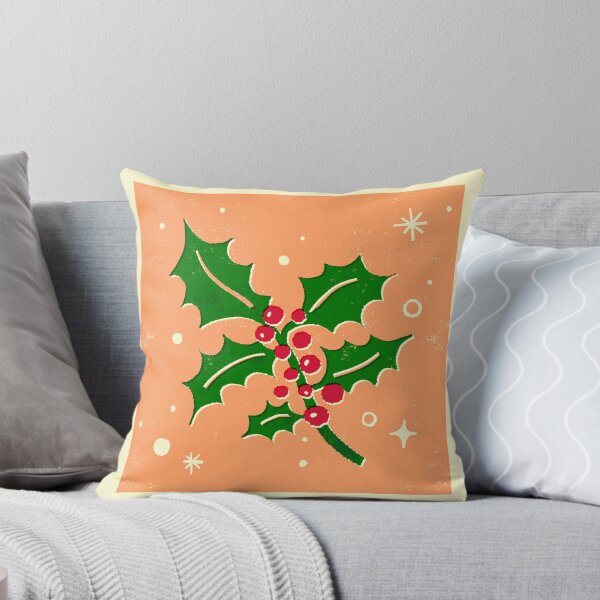 Item preview, Christmas Stamp Graphic - Holly designed and sold by LivChrisDesigns.